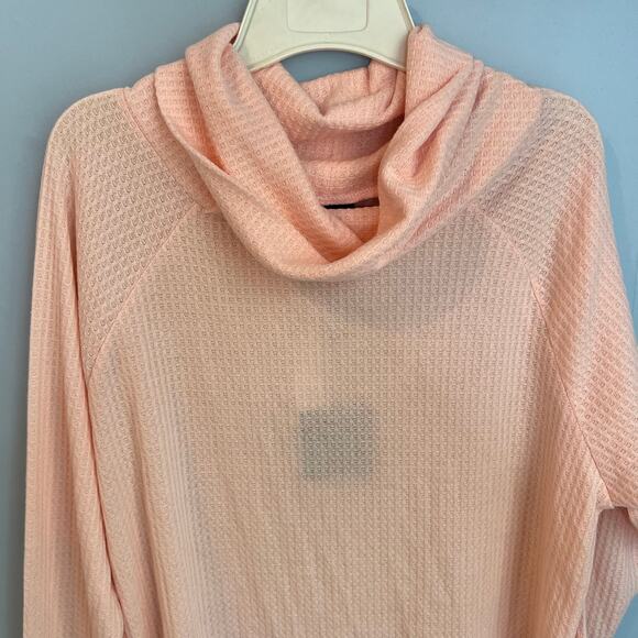 Bobeau NEW Blush Turtleneck Cowl Neck Sweater Size Medium new with tags - Picture 3 of 9